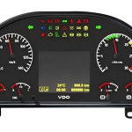 WG9716580025 Sinotruk Howo Instrument Cluster